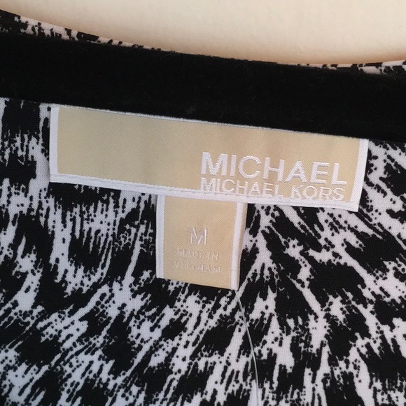 NWT Michael by MK Animal Print Top - Picture 5 of 7